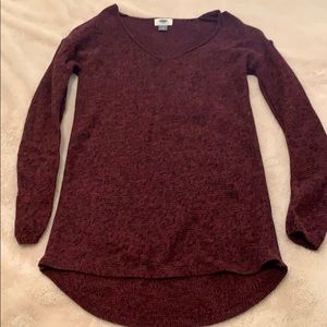 Maroon/Black Old Navy Sweater